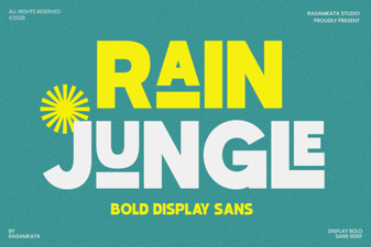 Rain Jungle Font: Creative Uses for Designers